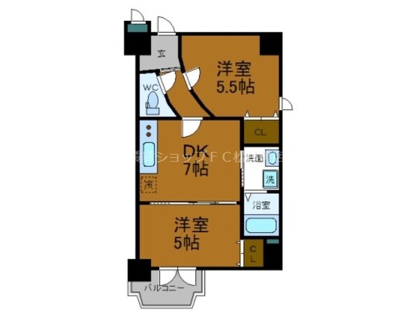 四天王寺前夕陽ケ丘駅 徒歩3分 6階の物件間取画像